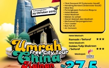 Umrah Plus China Hainan + Thaif