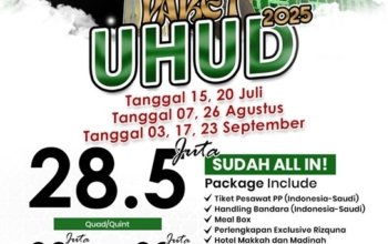 Umrah Paket Uhud JUL-SEP + Thaif