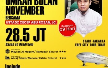 Umrah 03NOV2025 Bersama Ustadz Cecep Abu Rozan