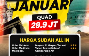 Umrah Bulan Januari Start Makassar