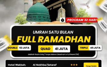 Umroh Full Ramadhan 2026 / 1447 H