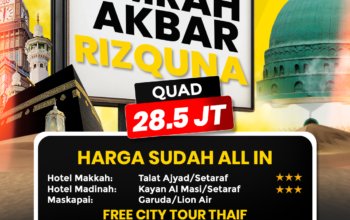 Umrah Akbar Januari 2026 Start Makassar
